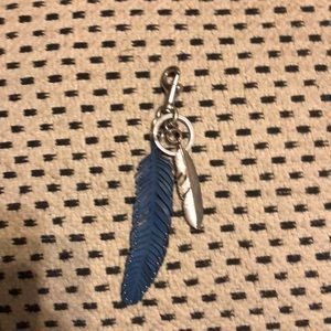 Coach bag charm